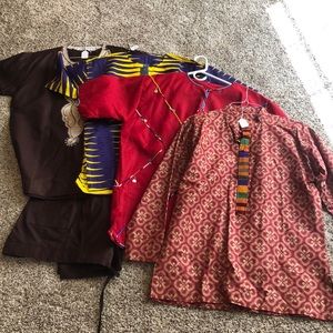 Set of African Shirts